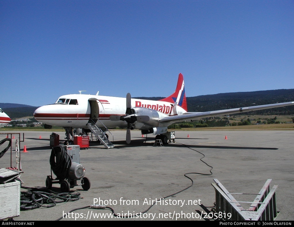 Aircraft Photo of C-GKFU | Convair 580/F | Purolator Courier | AirHistory.net #205819