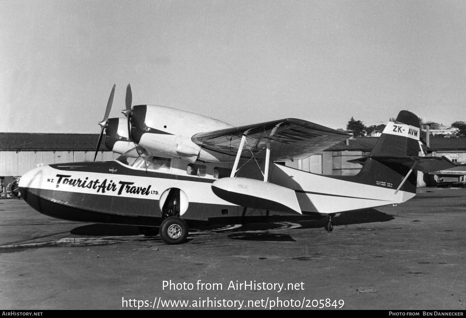 Aircraft Photo of ZK-AVM | Grumman G-44A Widgeon | NZ Tourist Air Travel | AirHistory.net #205849