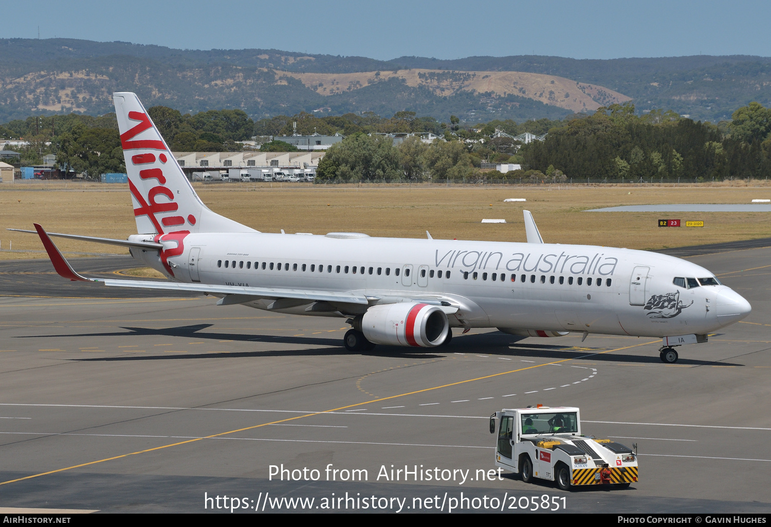 Aircraft Photo of VH-YIA | Boeing 737-8FE | Virgin Australia Airlines | AirHistory.net #205851