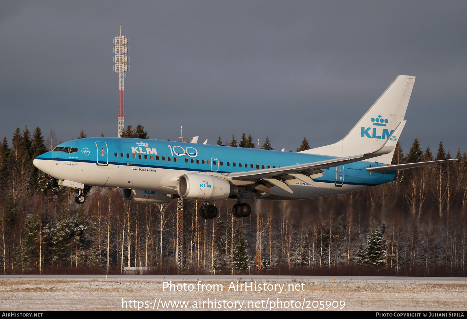 Aircraft Photo of PH-BGN | Boeing 737-7K2 | KLM - Royal Dutch Airlines | AirHistory.net #205909