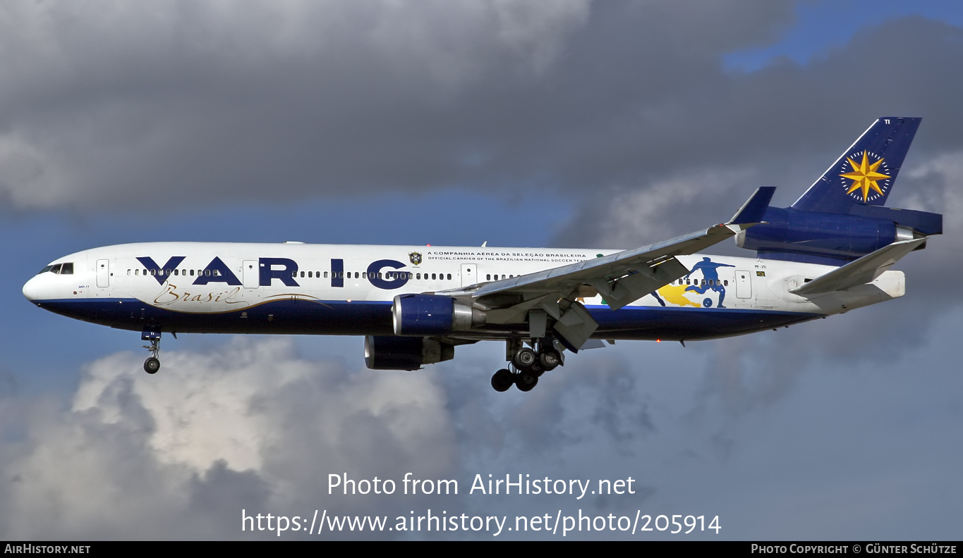 Aircraft Photo of PP-VTI | McDonnell Douglas MD-11 | Varig | AirHistory.net #205914