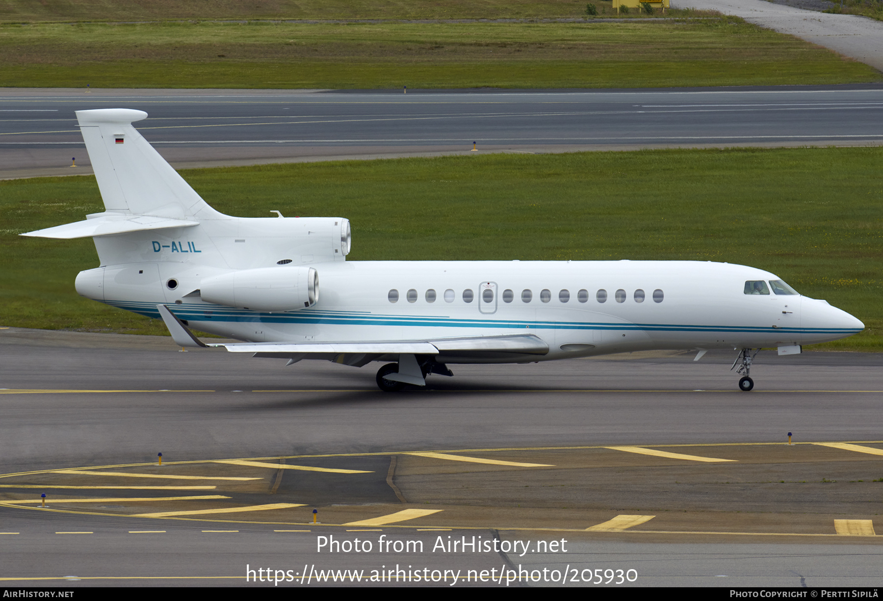 Aircraft Photo of D-ALIL | Dassault Falcon 7X | AirHistory.net #205930