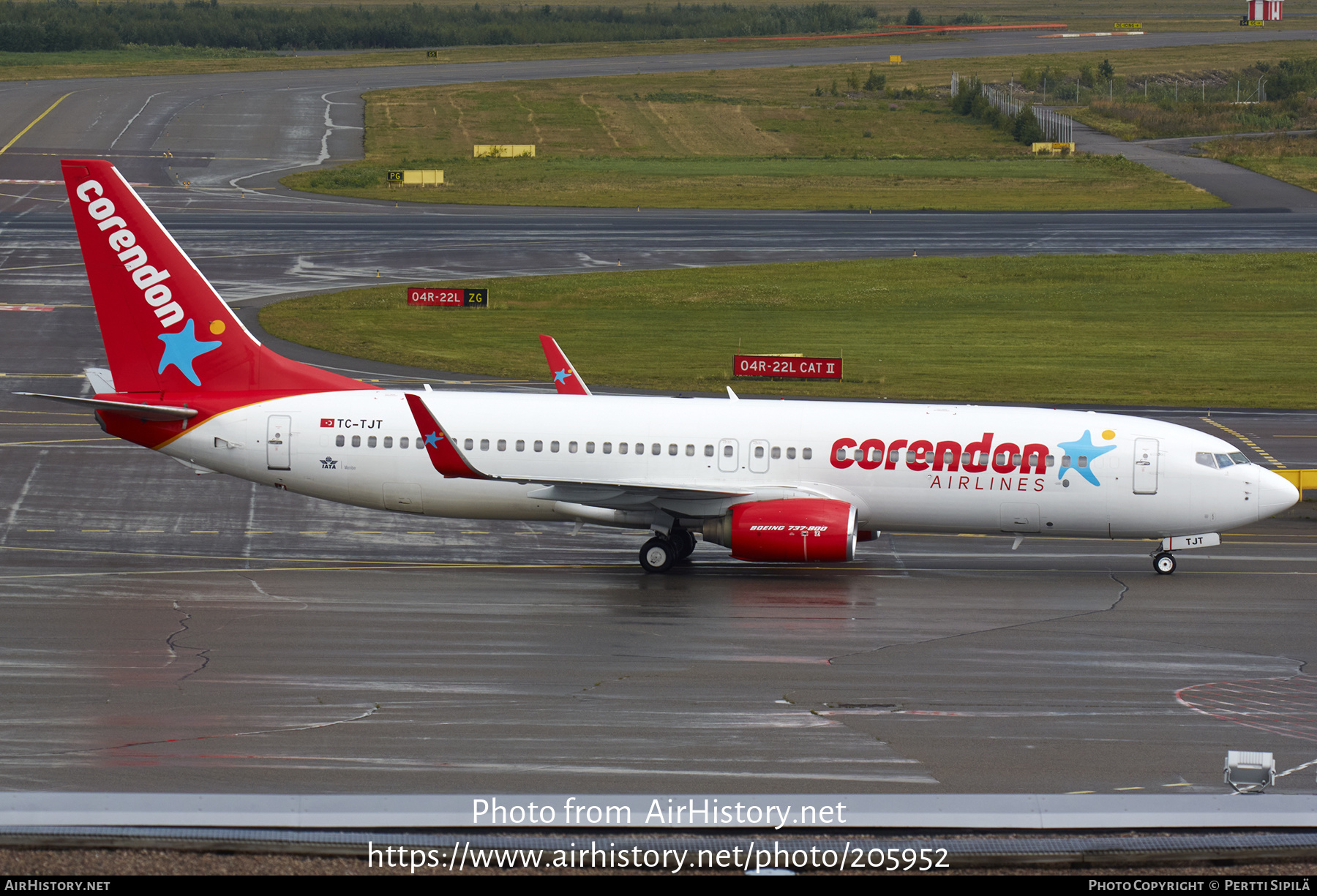 Aircraft Photo of TC-TJT | Boeing 737-8HC | Corendon Airlines | AirHistory.net #205952