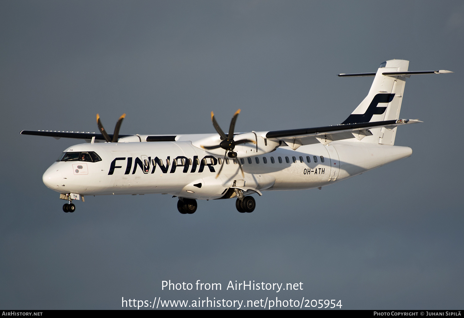 Aircraft Photo of OH-ATH | ATR ATR-72-500 (ATR-72-212A) | Finnair | AirHistory.net #205954