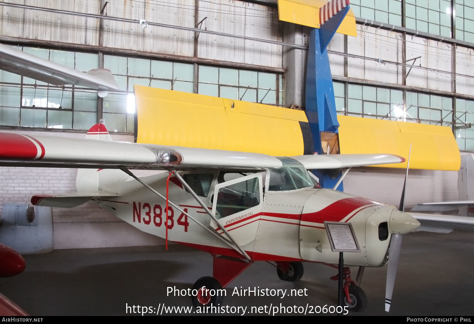 Aircraft Photo of N3834 | Stits SA-7D Skycoupe | AirHistory.net #206005