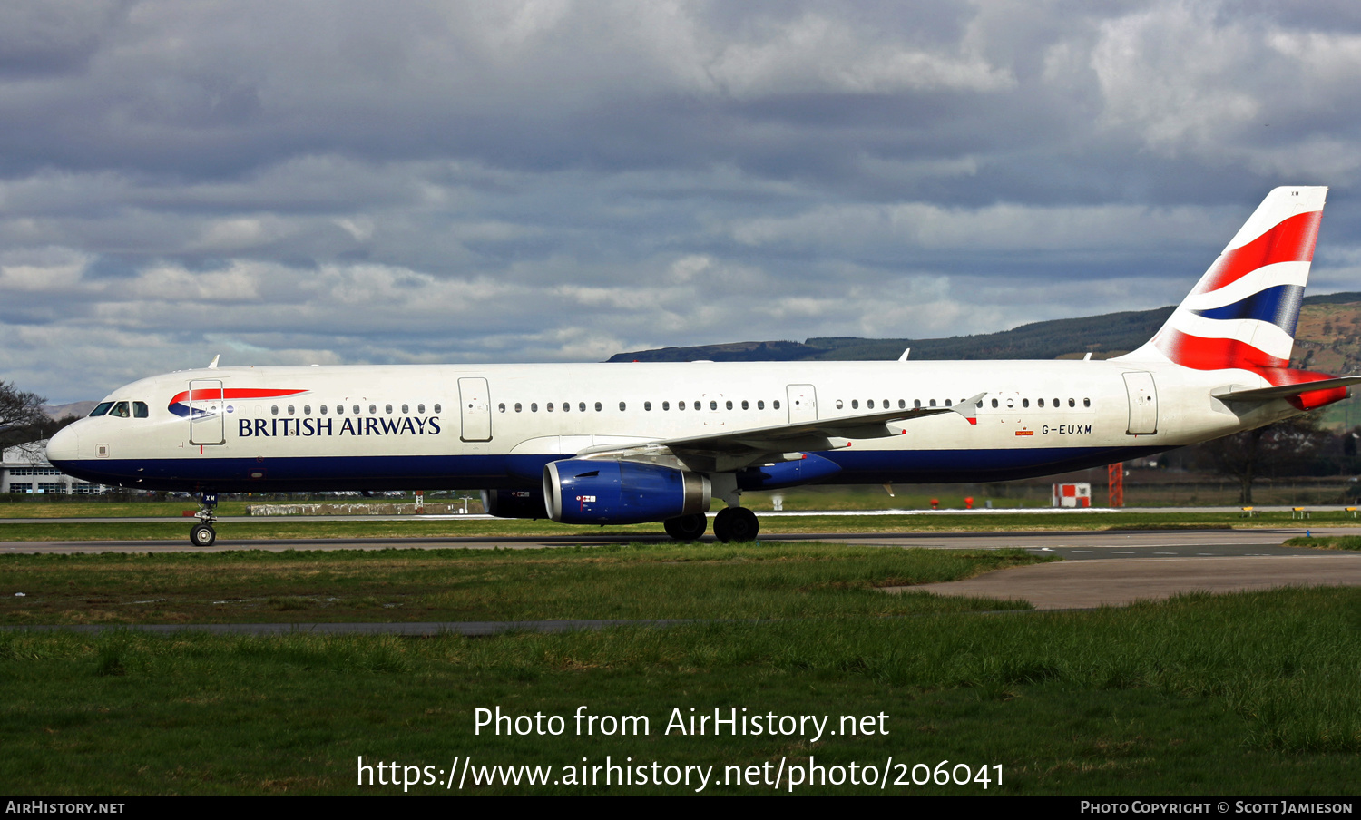 Aircraft Photo of G-EUXM | Airbus A321-231 | British Airways | AirHistory.net #206041