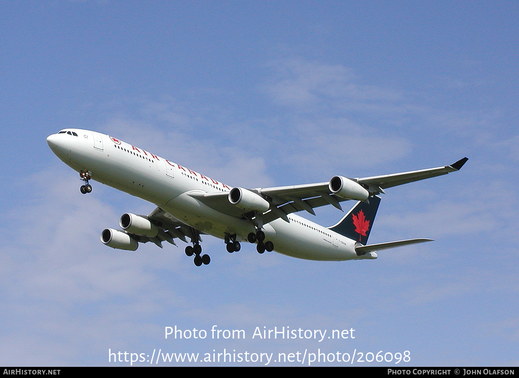 Aircraft Photo of C-GDVW | Airbus A340-313 | Air Canada | AirHistory.net #206098