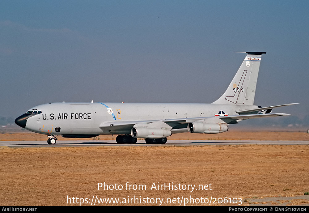 Aircraft Photo of 59-1519 / 91519 | Boeing KC-135E Stratotanker | USA - Air Force | AirHistory.net #206103