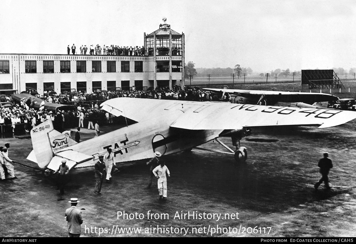 Aircraft Photo of NC9648 | Ford 5-AT-C Tri-Motor | TAT - Transcontinental Air Transport | AirHistory.net #206117