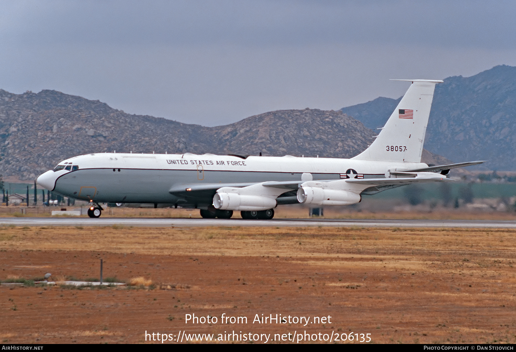 Aircraft Photo of 63-8057 / 38057 | Boeing EC-135J | USA - Air Force | AirHistory.net #206135