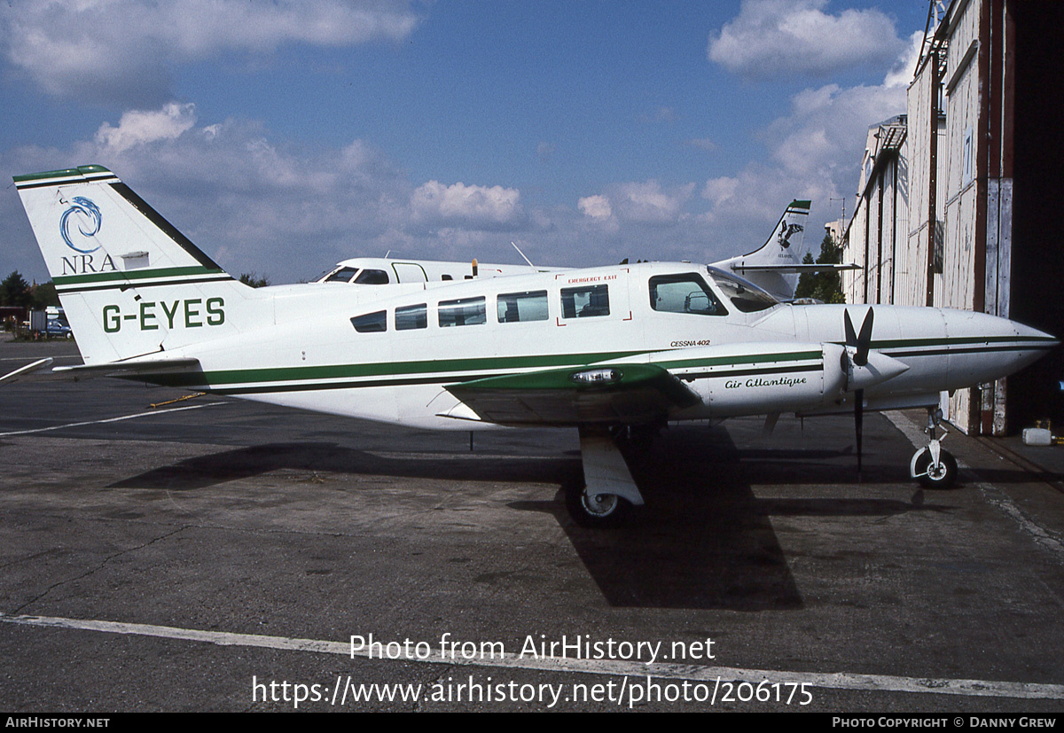 Aircraft Photo of G-EYES | Cessna 402C | Air Atlantique | AirHistory.net #206175