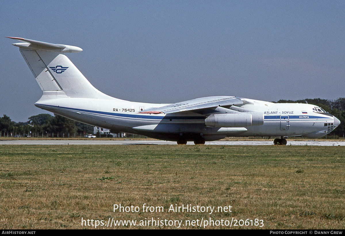 Aircraft Photo of RA-76425 | Ilyushin Il-76TD | Atlant-Soyuz Airlines | AirHistory.net #206183