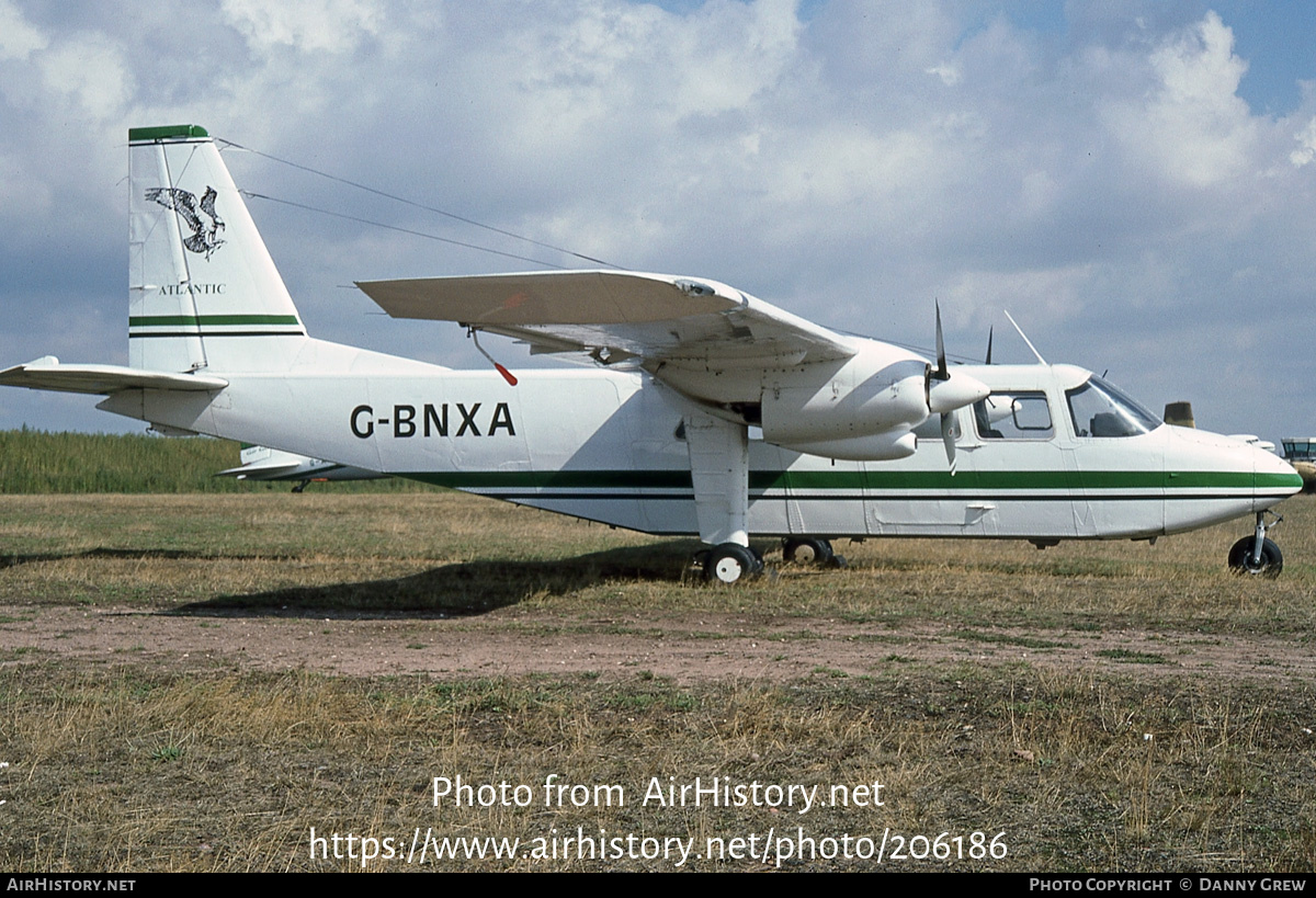 Aircraft Photo of G-BNXA | Britten-Norman BN-2A Islander | Atlantic Air Transport | AirHistory.net #206186