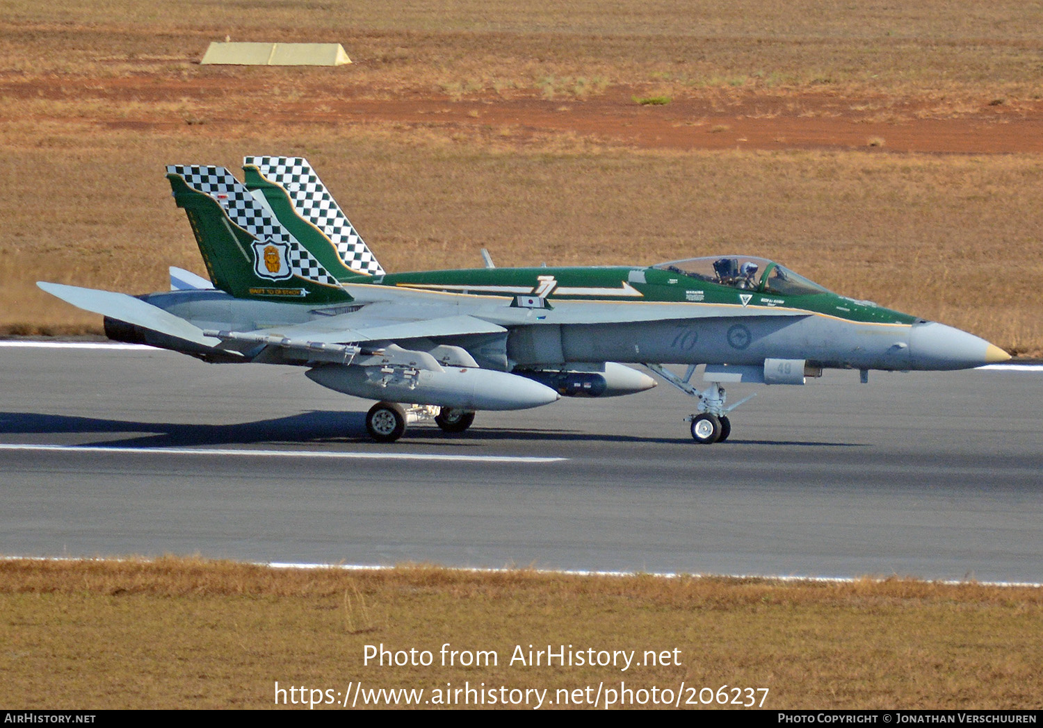 Aircraft Photo of A21-49 | McDonnell Douglas F/A-18A Hornet | Australia - Air Force | AirHistory.net #206237