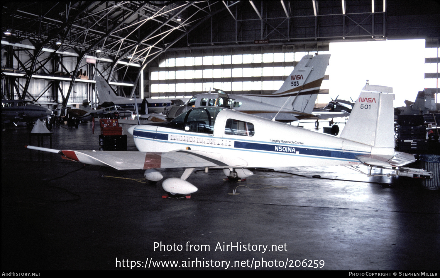 Aircraft Photo of N501NA / NASA 501 | American AA-1 Yankee | NASA - National Aeronautics and Space Administration | AirHistory.net #206259