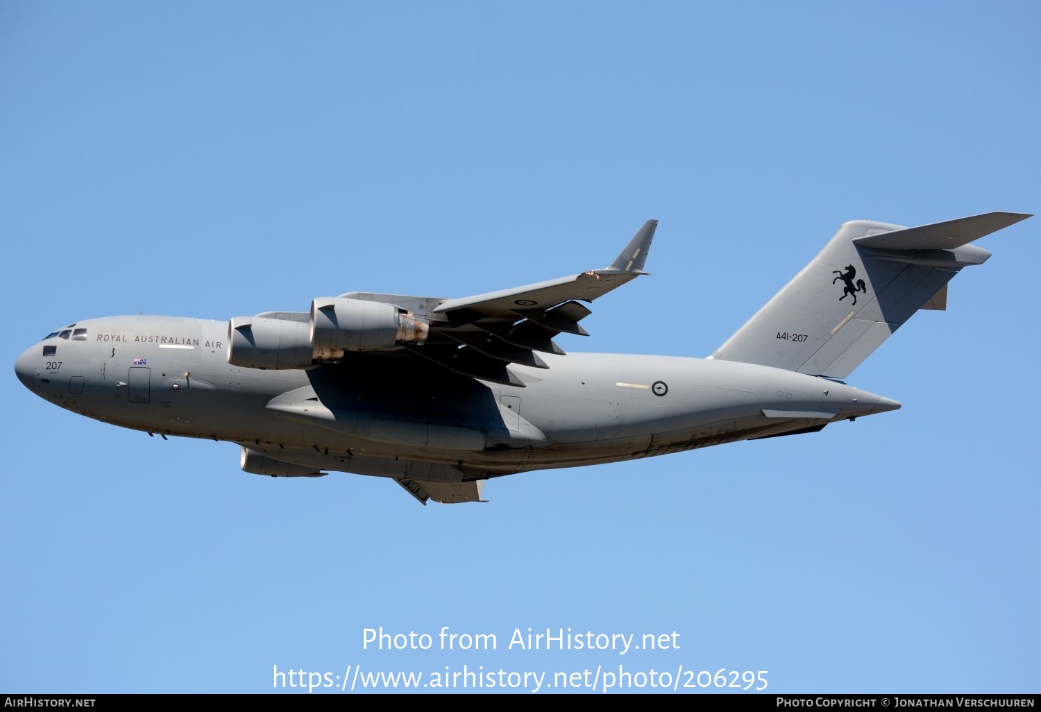 Aircraft Photo of A41-207 | Boeing C-17A Globemaster III | Australia - Air Force | AirHistory.net #206295