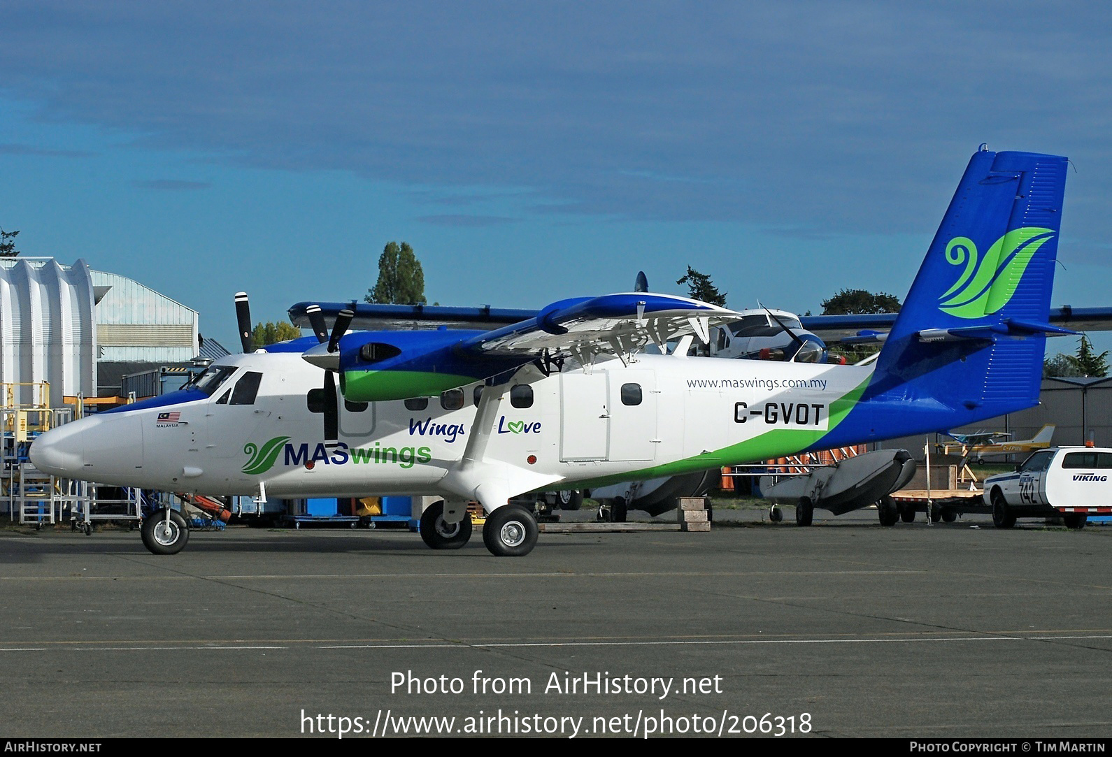 Aircraft Photo of C-GVOT | Viking DHC-6-400 Twin Otter | MASWings | AirHistory.net #206318