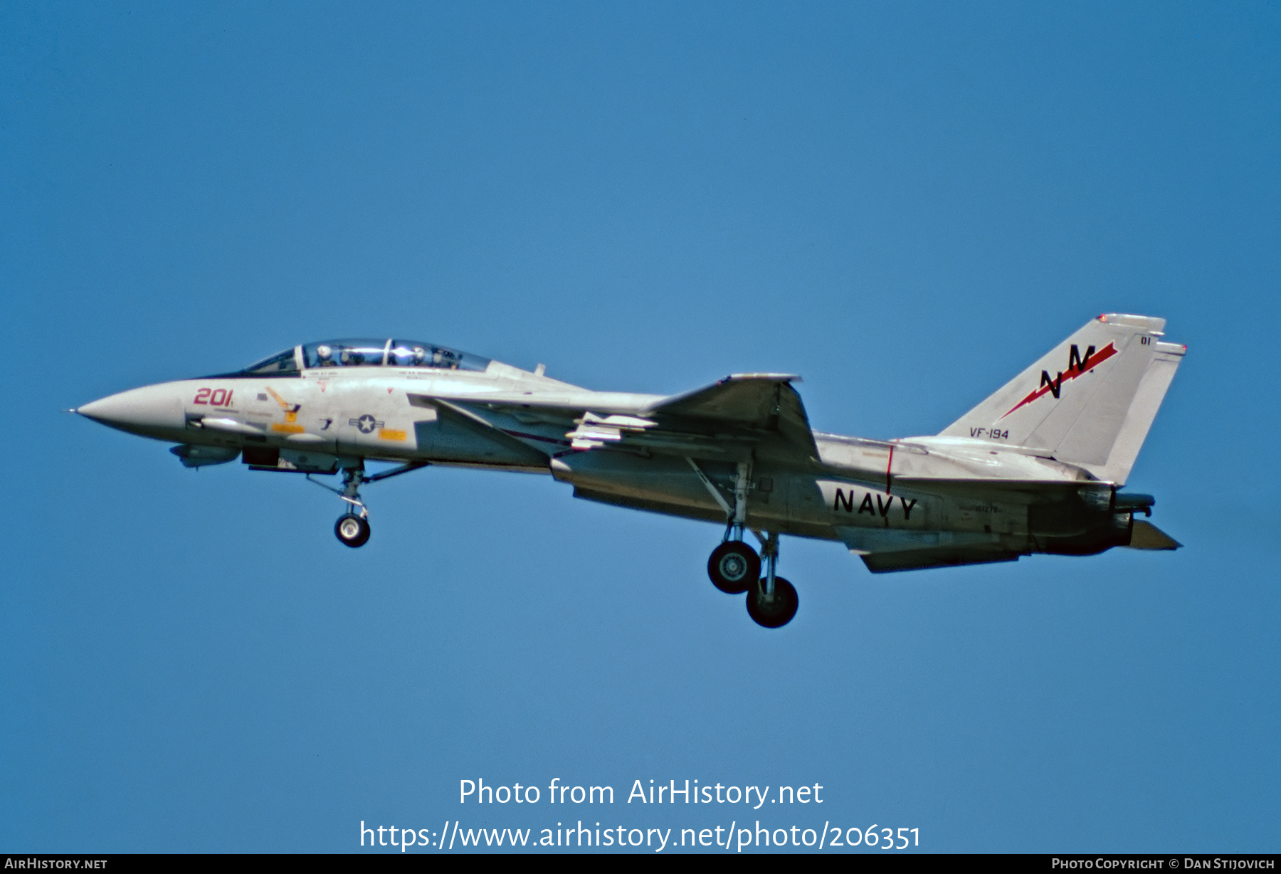 Aircraft Photo of 161270 | Grumman F-14A Tomcat | USA - Navy | AirHistory.net #206351