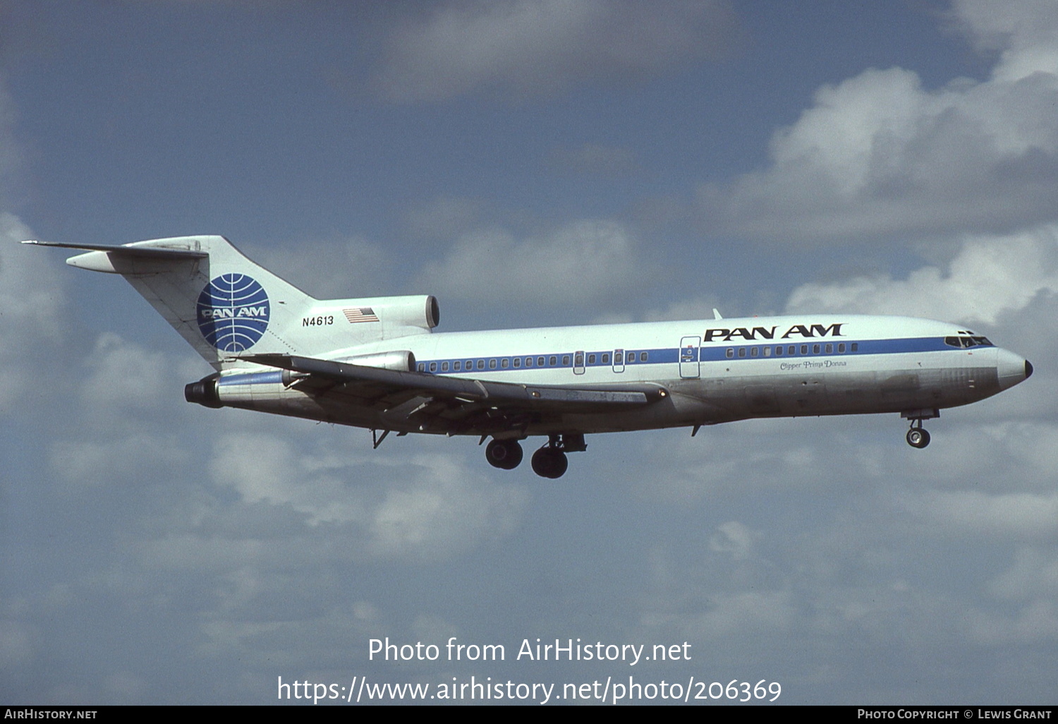 Pan Am B727-135 N4619 - 航空機