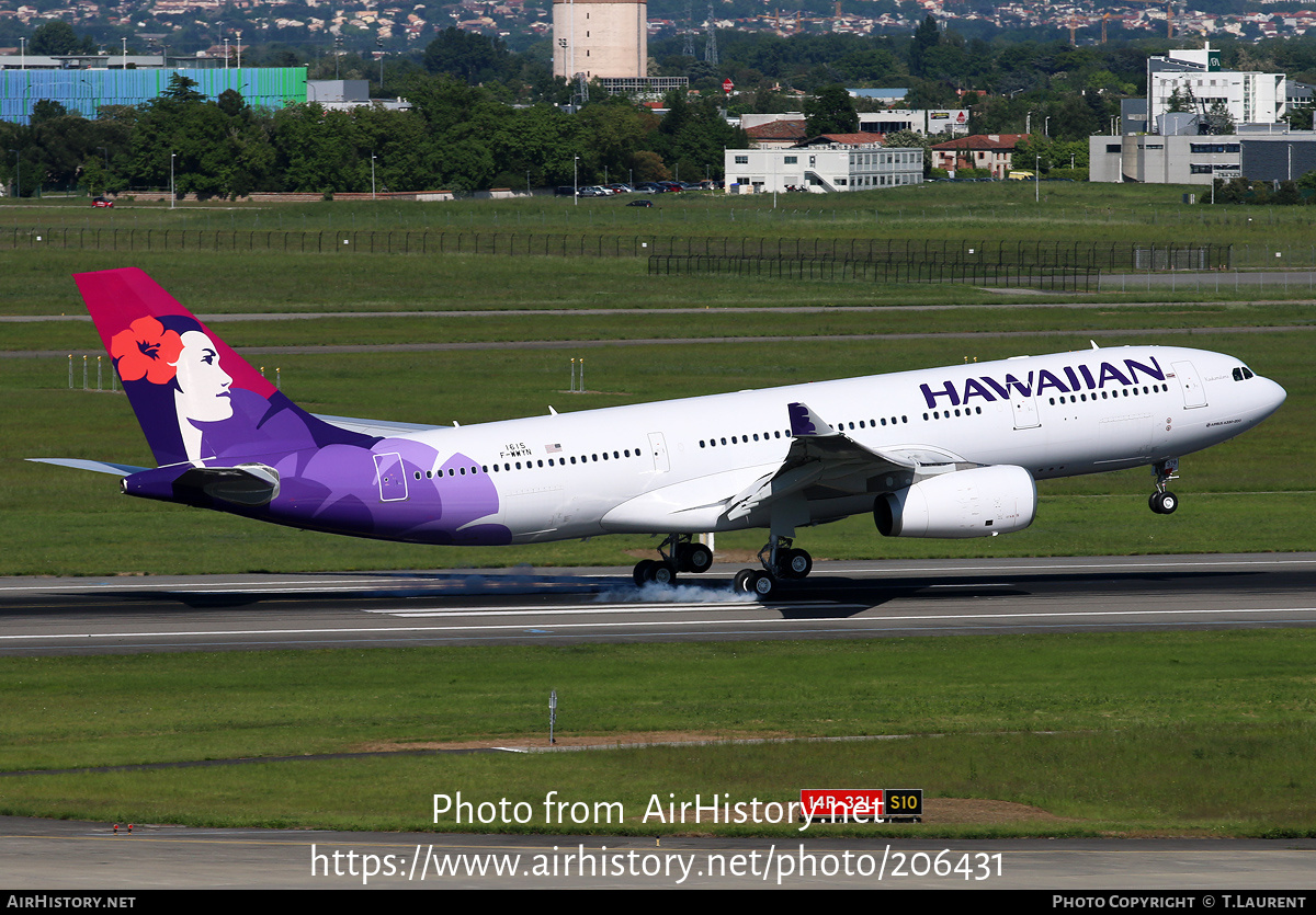 Aircraft Photo of F-WWYN | Airbus A330-243 | Hawaiian Airlines | AirHistory.net #206431