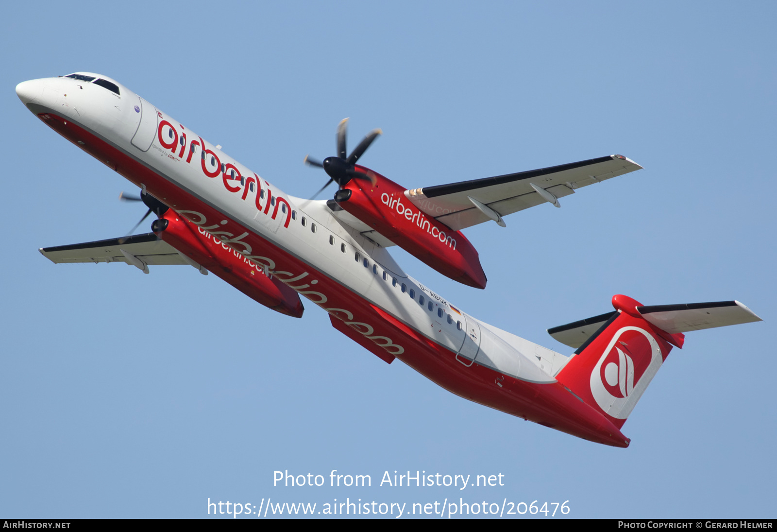 Aircraft Photo of D-ABQK | Bombardier DHC-8-402 Dash 8 | Air Berlin | AirHistory.net #206476