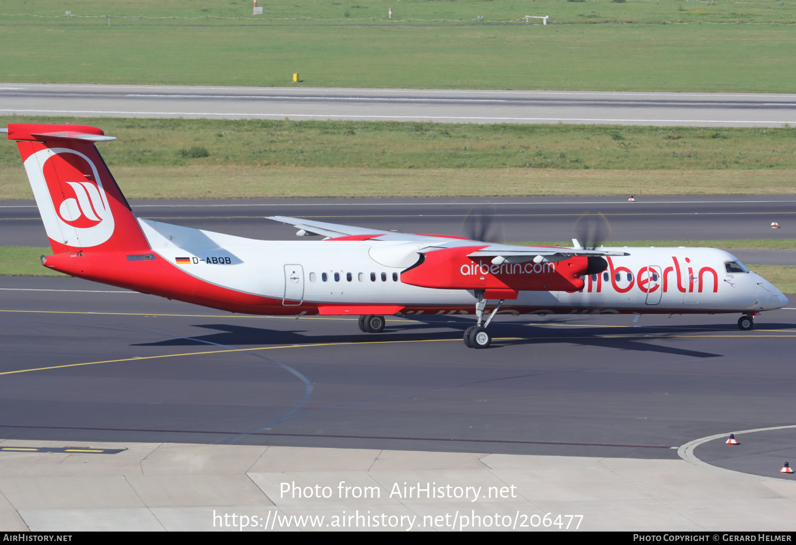 Aircraft Photo of D-ABQB | Bombardier DHC-8-402 Dash 8 | Air Berlin | AirHistory.net #206477