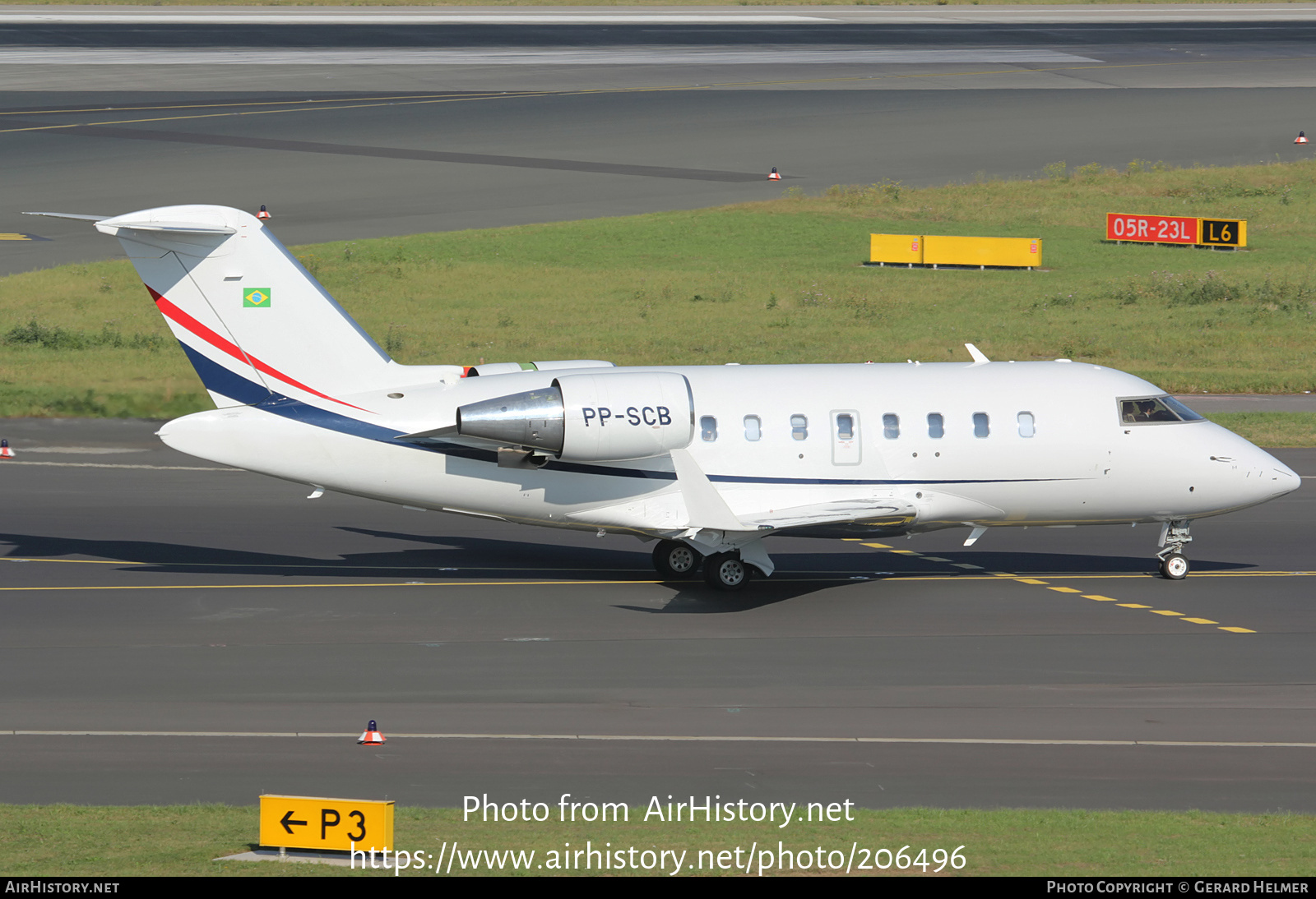 Aircraft Photo of PP-SCB | Bombardier Challenger 605 (CL-600-2B16) | AirHistory.net #206496