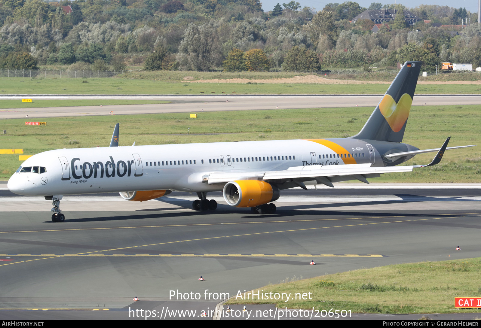 Aircraft Photo of D-ABOH | Boeing 757-330 | Condor Flugdienst | AirHistory.net #206501