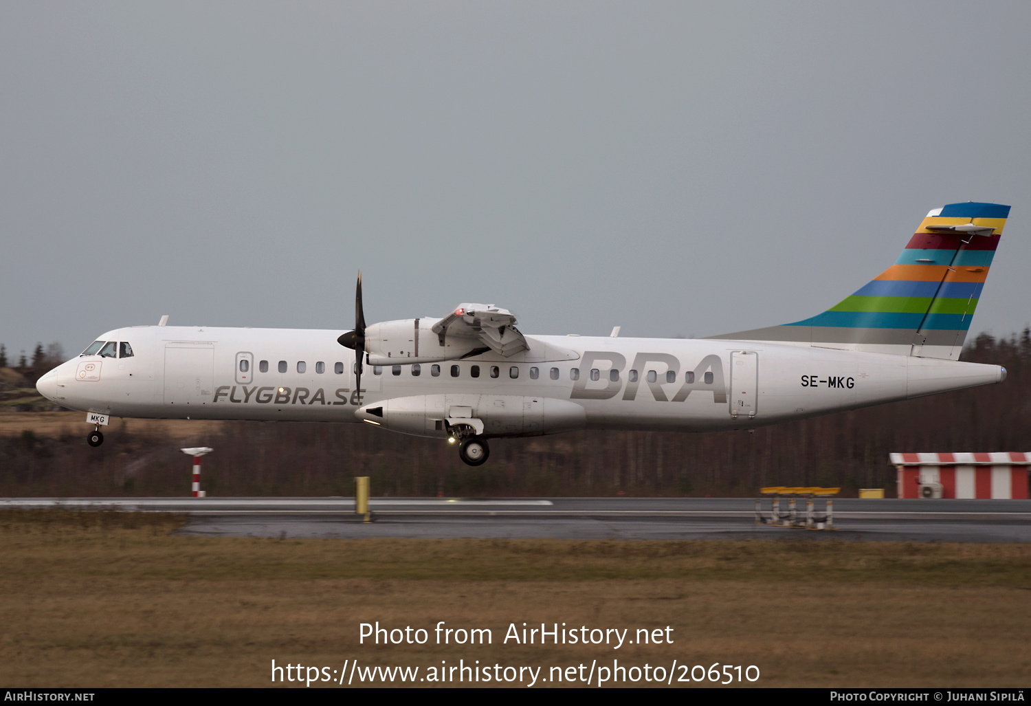 Aircraft Photo of SE-MKG | ATR ATR-72-600 (ATR-72-212A) | BRA - Braathens Regional Airlines | AirHistory.net #206510