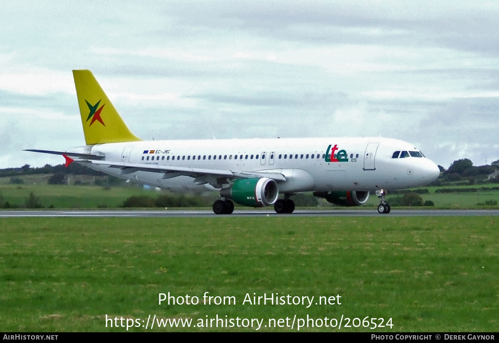 Aircraft Photo of EC-JRC | Airbus A320-212 | LTE International Airways | AirHistory.net #206524