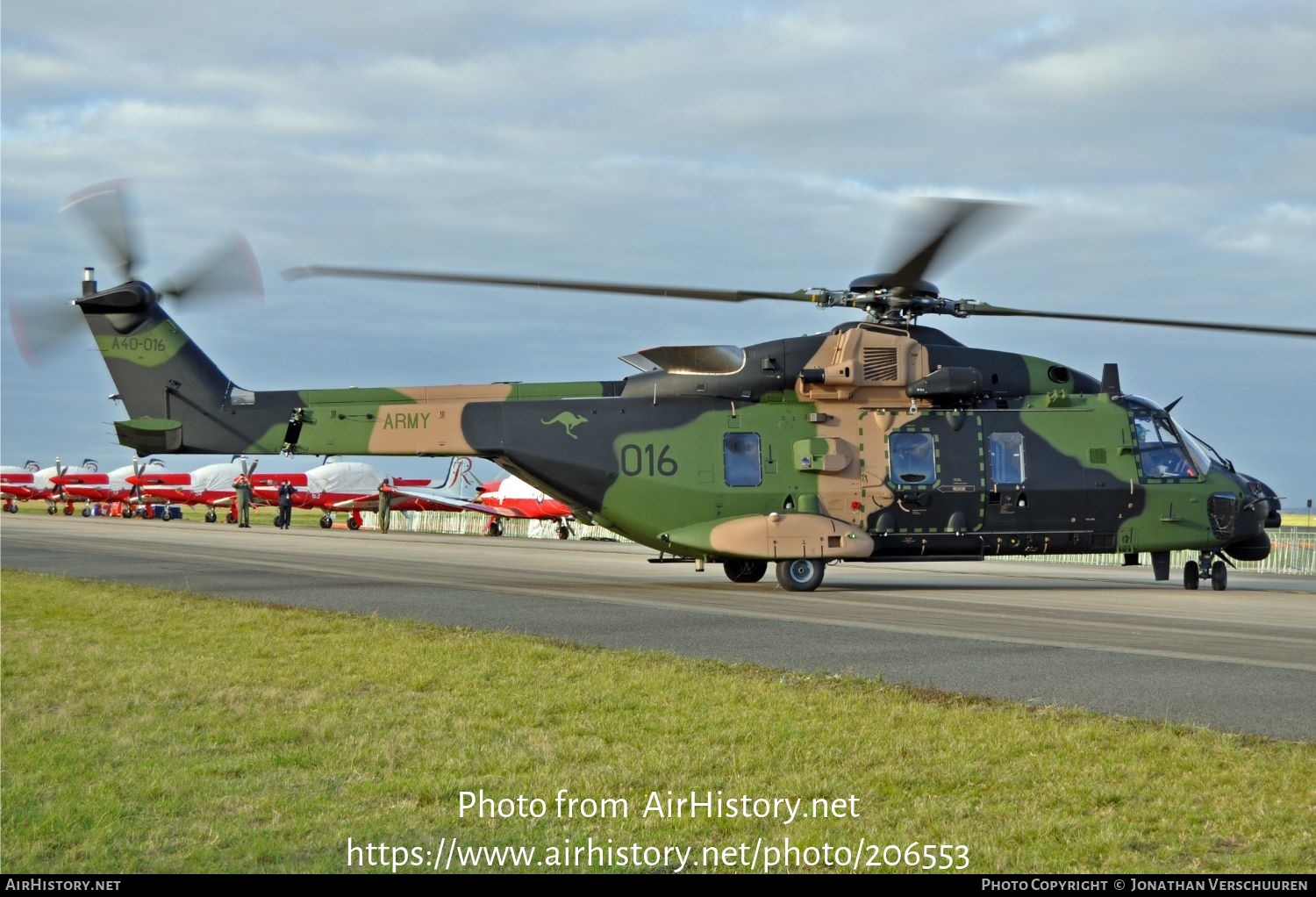 Aircraft Photo of A40-016 | NHI MRH-90 | Australia - Army | AirHistory.net #206553