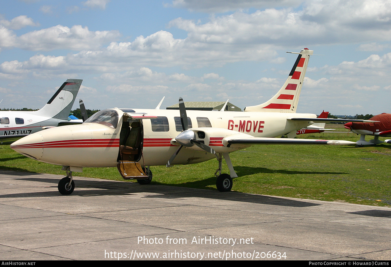 Aircraft Photo of G-MOVE | Piper Aerostar 601P | AirHistory.net #206634