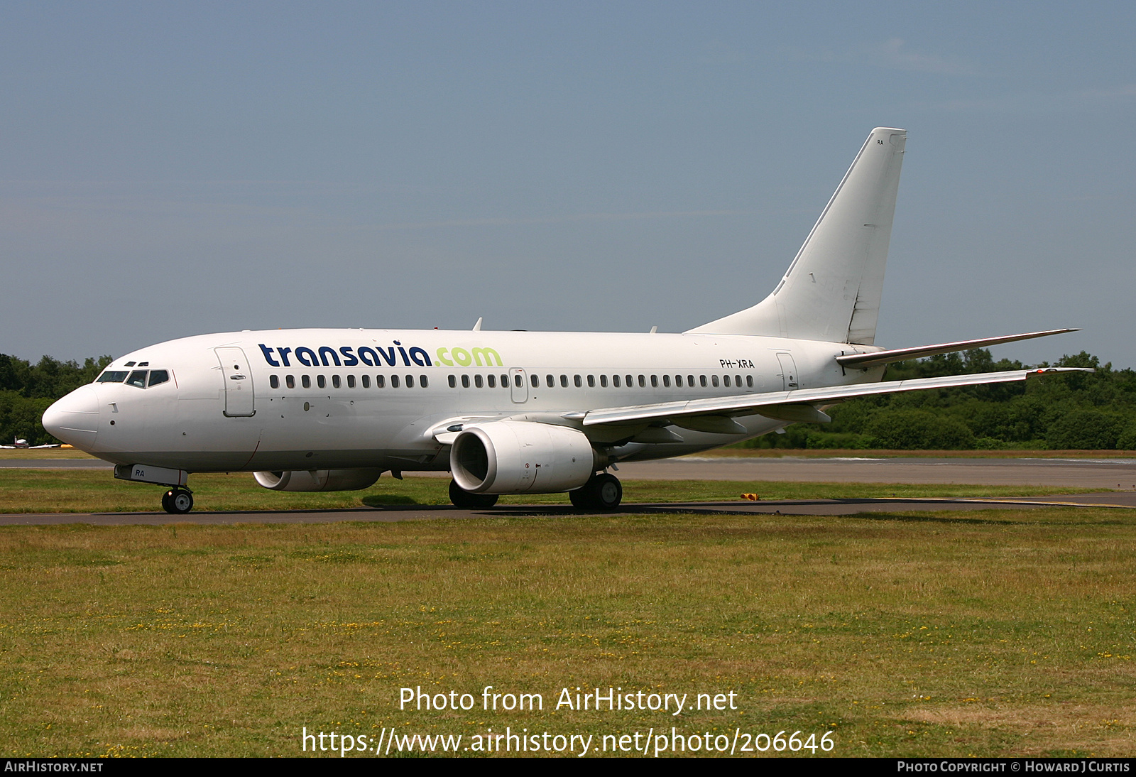 Aircraft Photo of PH-XRA | Boeing 737-7K2 | Transavia | AirHistory.net #206646