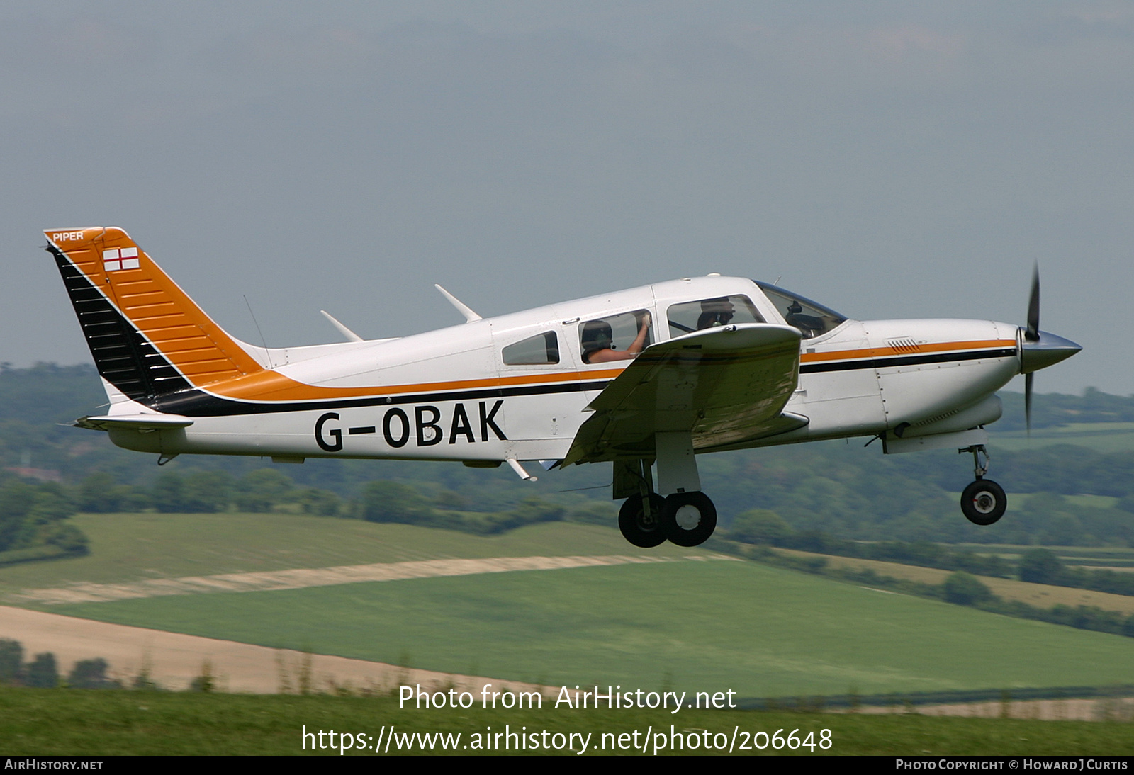 Aircraft Photo of G-OBAK | Piper PA-28R-201T Turbo Arrow III | AirHistory.net #206648