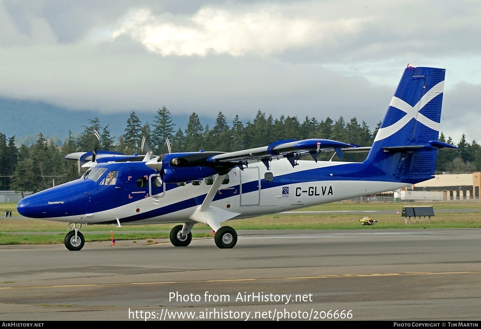 Aircraft Photo of C-GLVA | Viking DHC-6-400 Twin Otter | Transport Scotland | AirHistory.net #206666