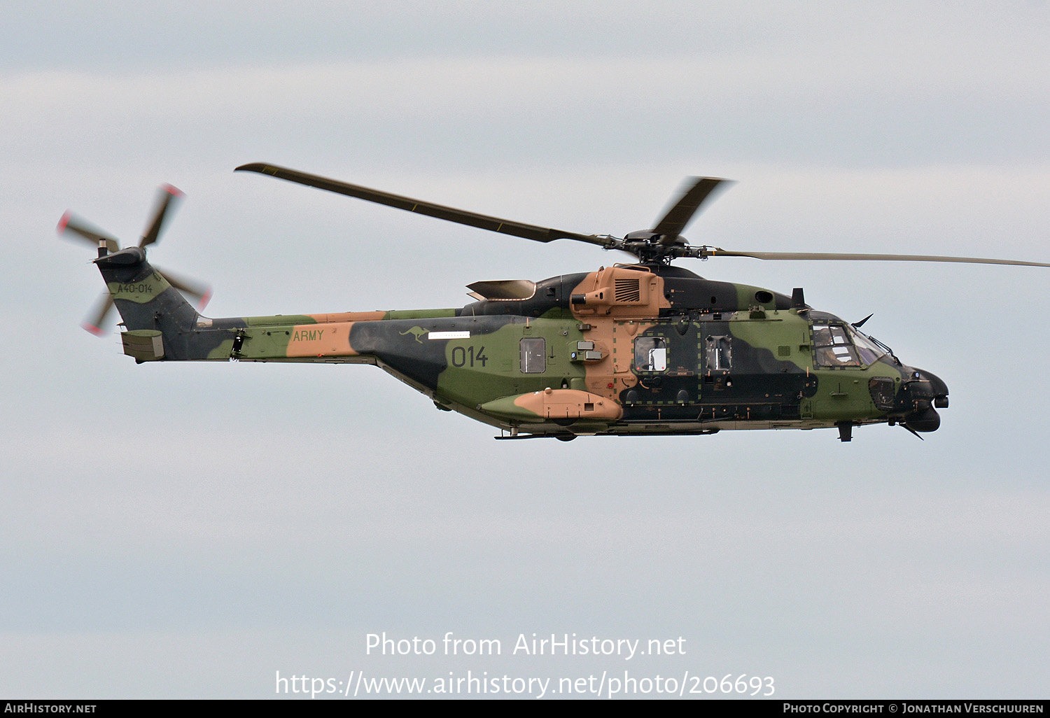 Aircraft Photo of A40-014 | NHI MRH-90 | Australia - Army | AirHistory.net #206693