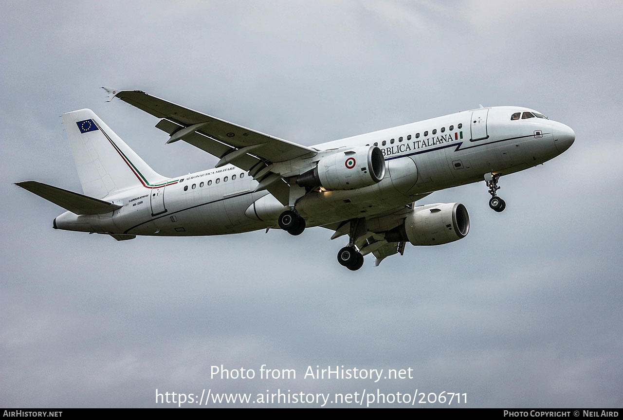 Aircraft Photo of MM62209 | Airbus ACJ319 (A319-115/CJ) | Italy - Air Force | AirHistory.net #206711