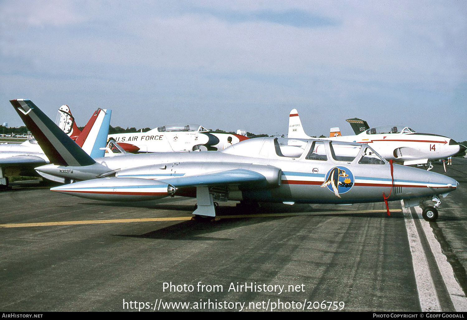 Aircraft Photo of N302FM | Fouga CM-170R Magister | AirHistory.net #206759