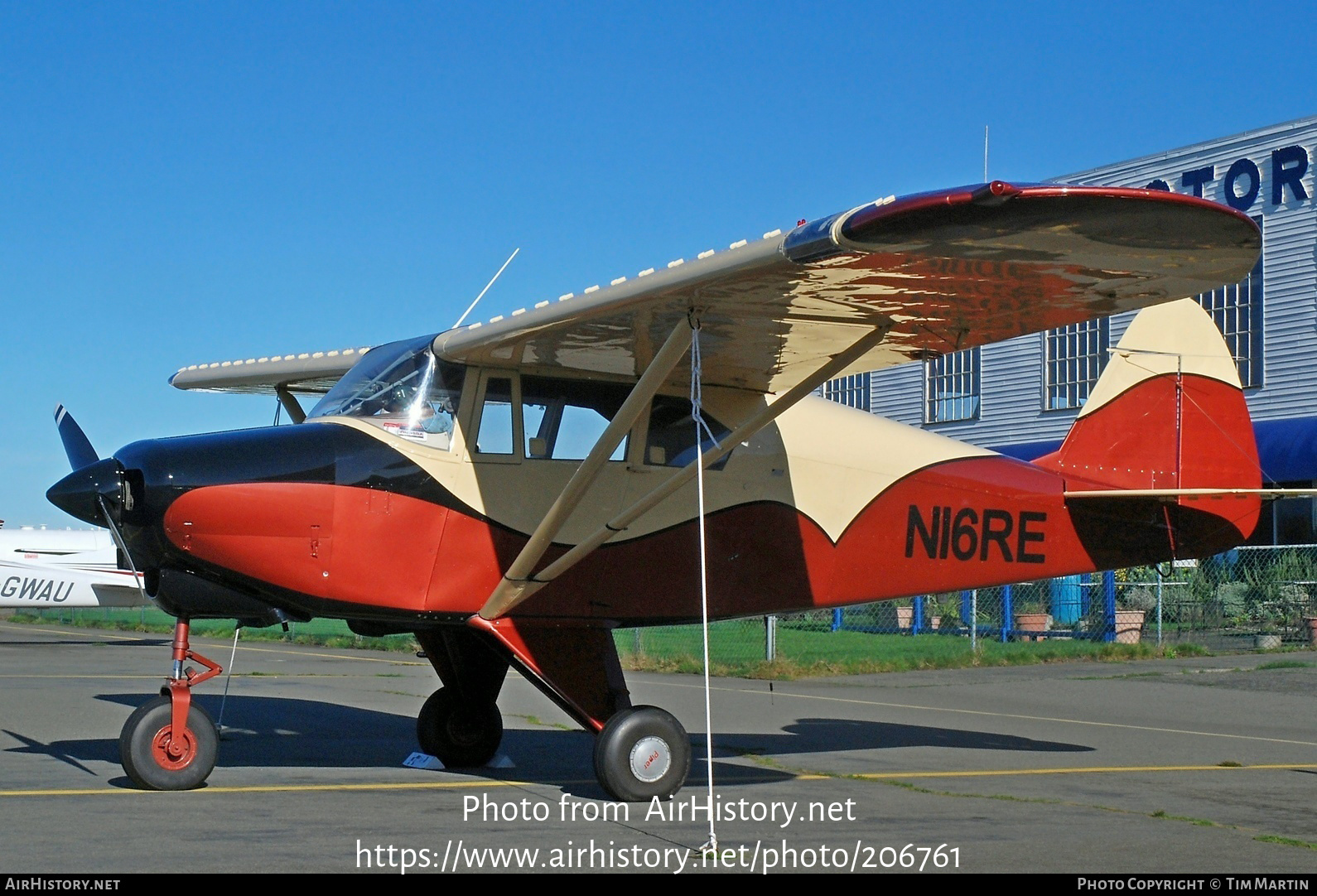 Aircraft Photo of N16RE | Piper PA-22-160 Tri-Pacer | AirHistory.net #206761