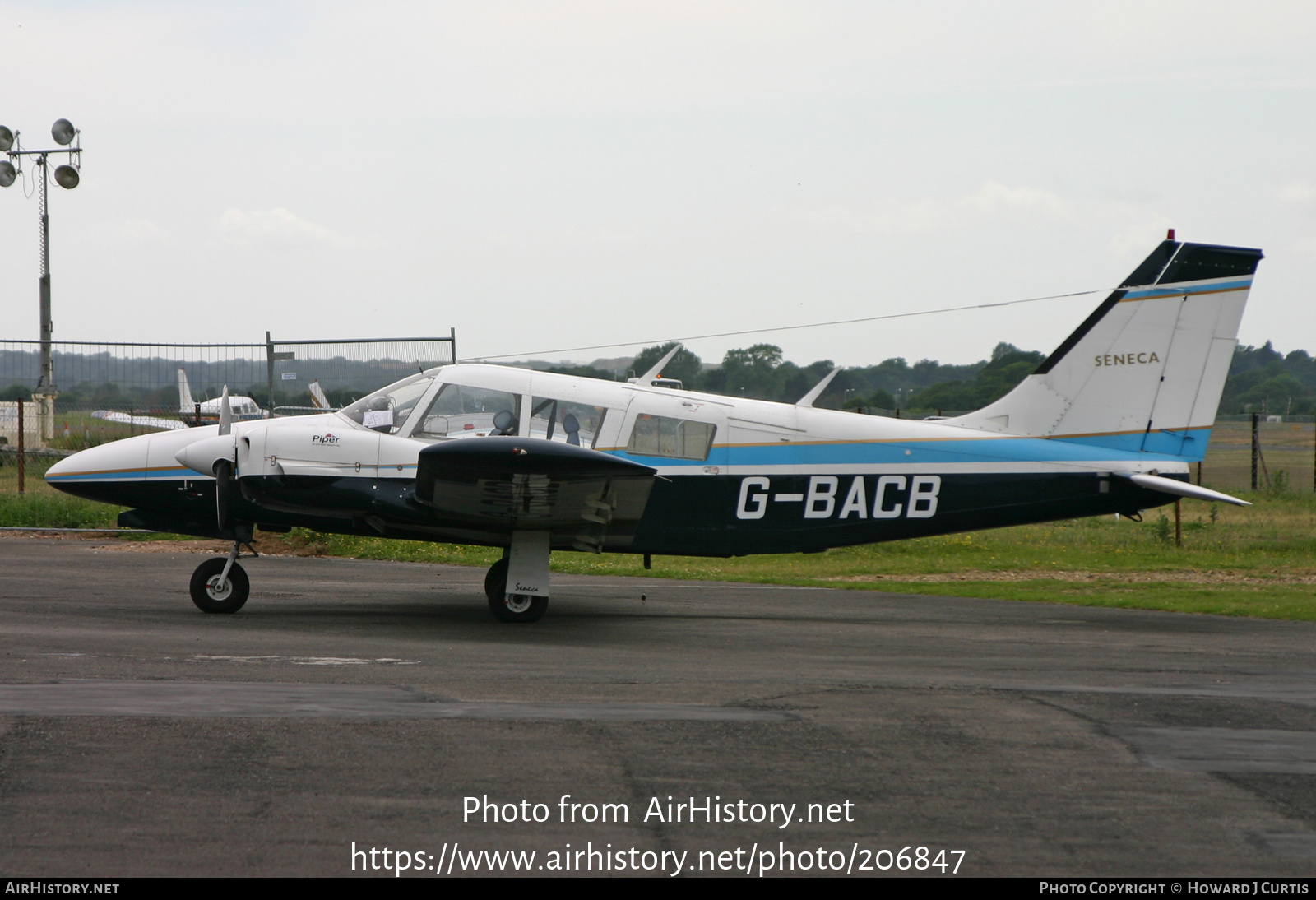 Aircraft Photo of G-BACB | Piper PA-34-200 Seneca | AirHistory.net #206847