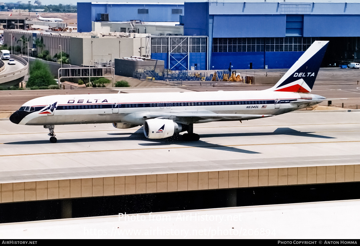 Aircraft Photo of N634DL | Boeing 757-232 | Delta Air Lines | AirHistory.net #206894