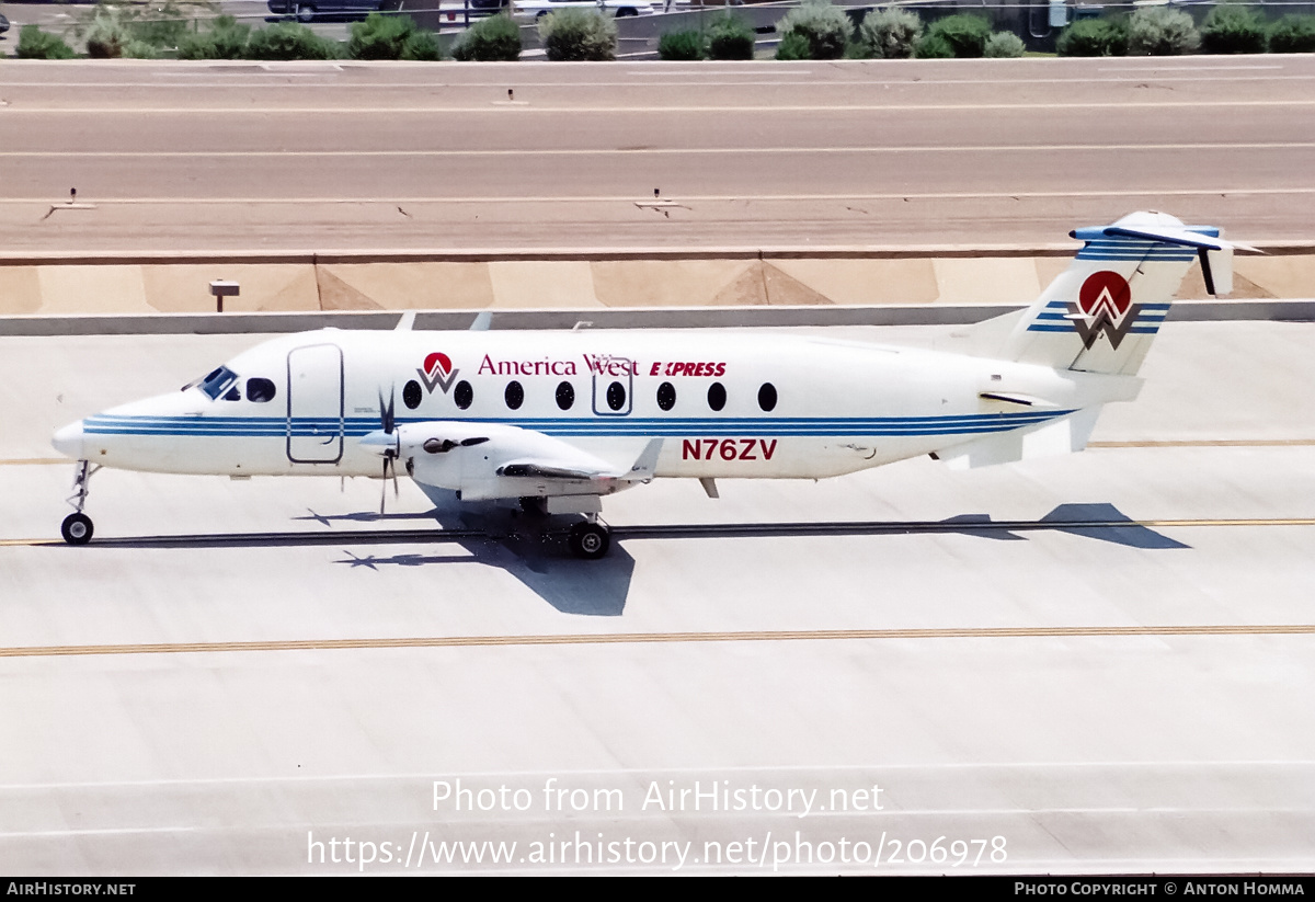 Aircraft Photo of N76ZV | Beech 1900D | America West Express | AirHistory.net #206978