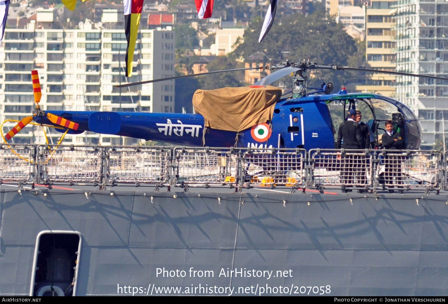 Aircraft Photo of IN414 | Hindustan SA-316B Chetak | India - Navy | AirHistory.net #207058