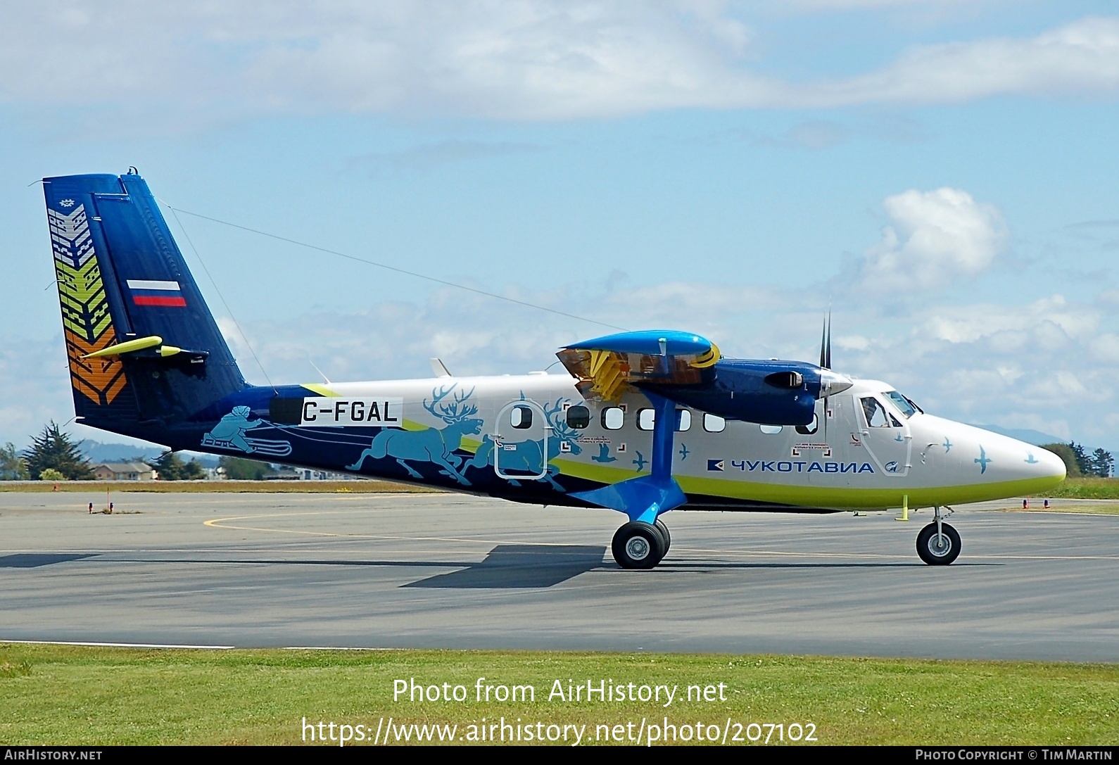 Aircraft Photo of C-FGAL | Viking DHC-6-400 Twin Otter | Chukotavia Air | AirHistory.net #207102