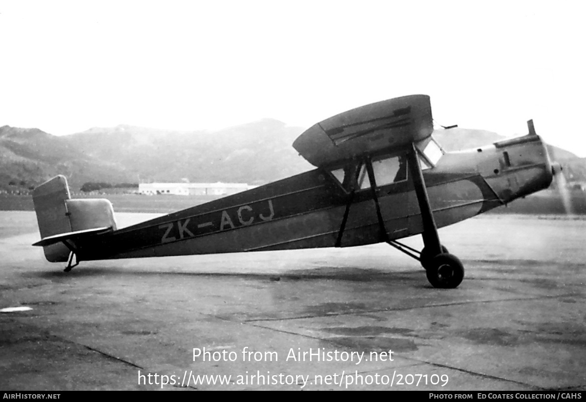 Aircraft Photo of ZK-ACJ | Desoutter Mk.I | AirHistory.net #207109