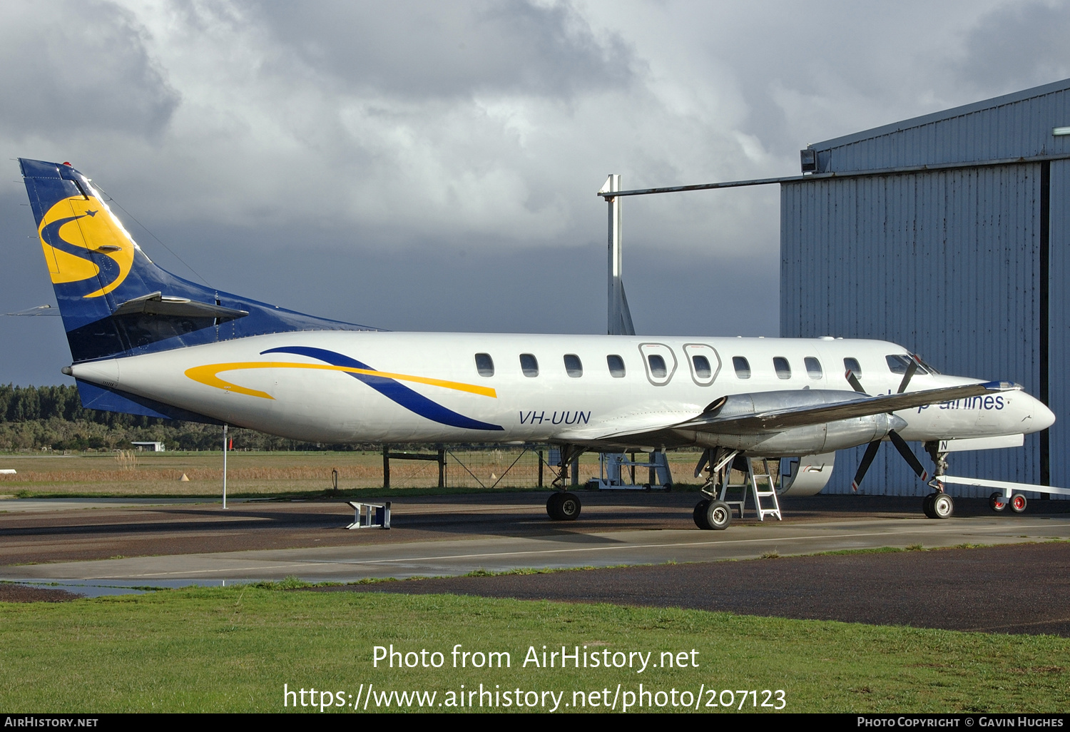 Aircraft Photo of VH-UUN | Fairchild SA-227AC Metro III | Sharp Airlines | AirHistory.net #207123