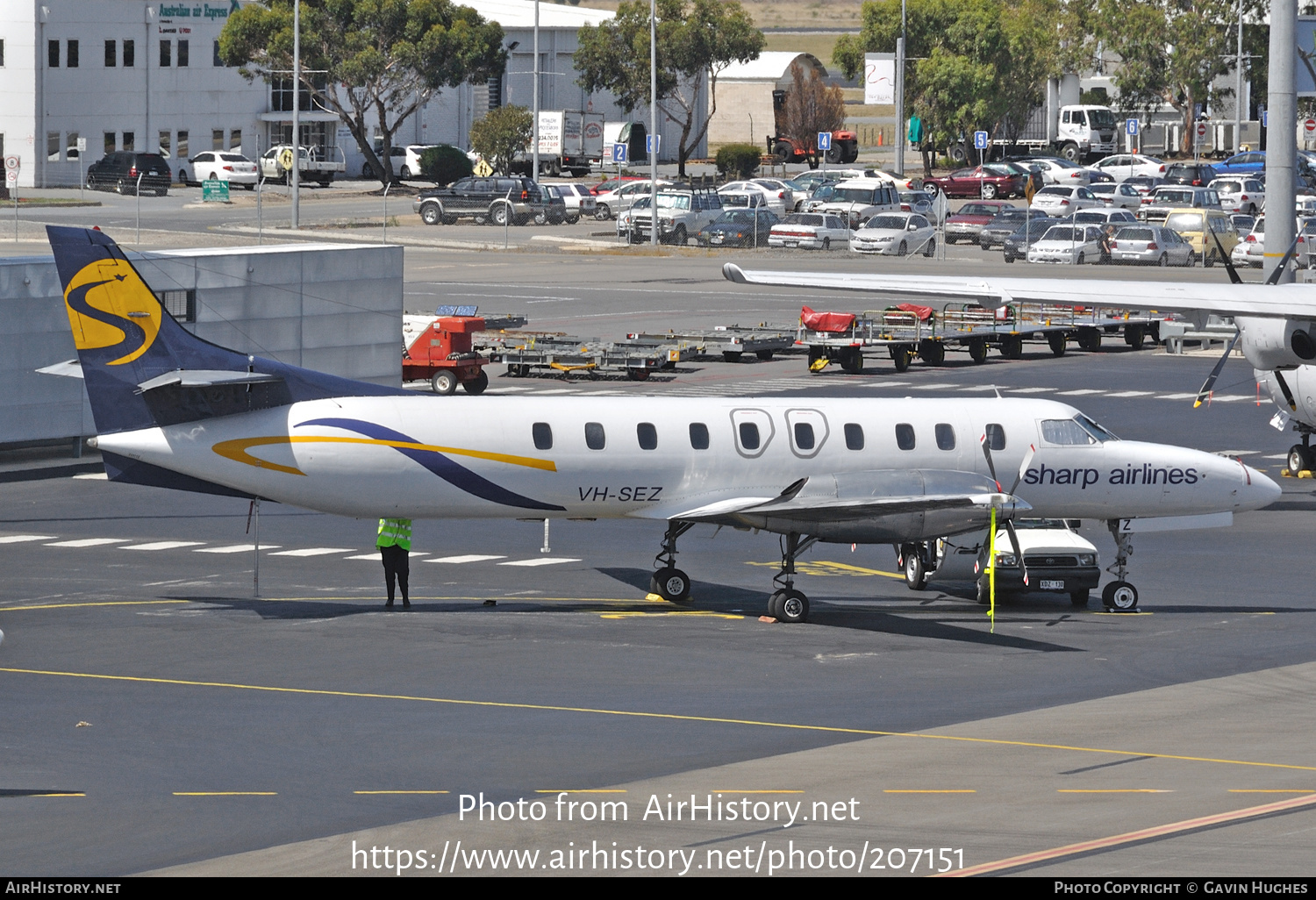 Aircraft Photo of VH-SEZ | Fairchild SA-227AC Metro III | Sharp Airlines | AirHistory.net #207151