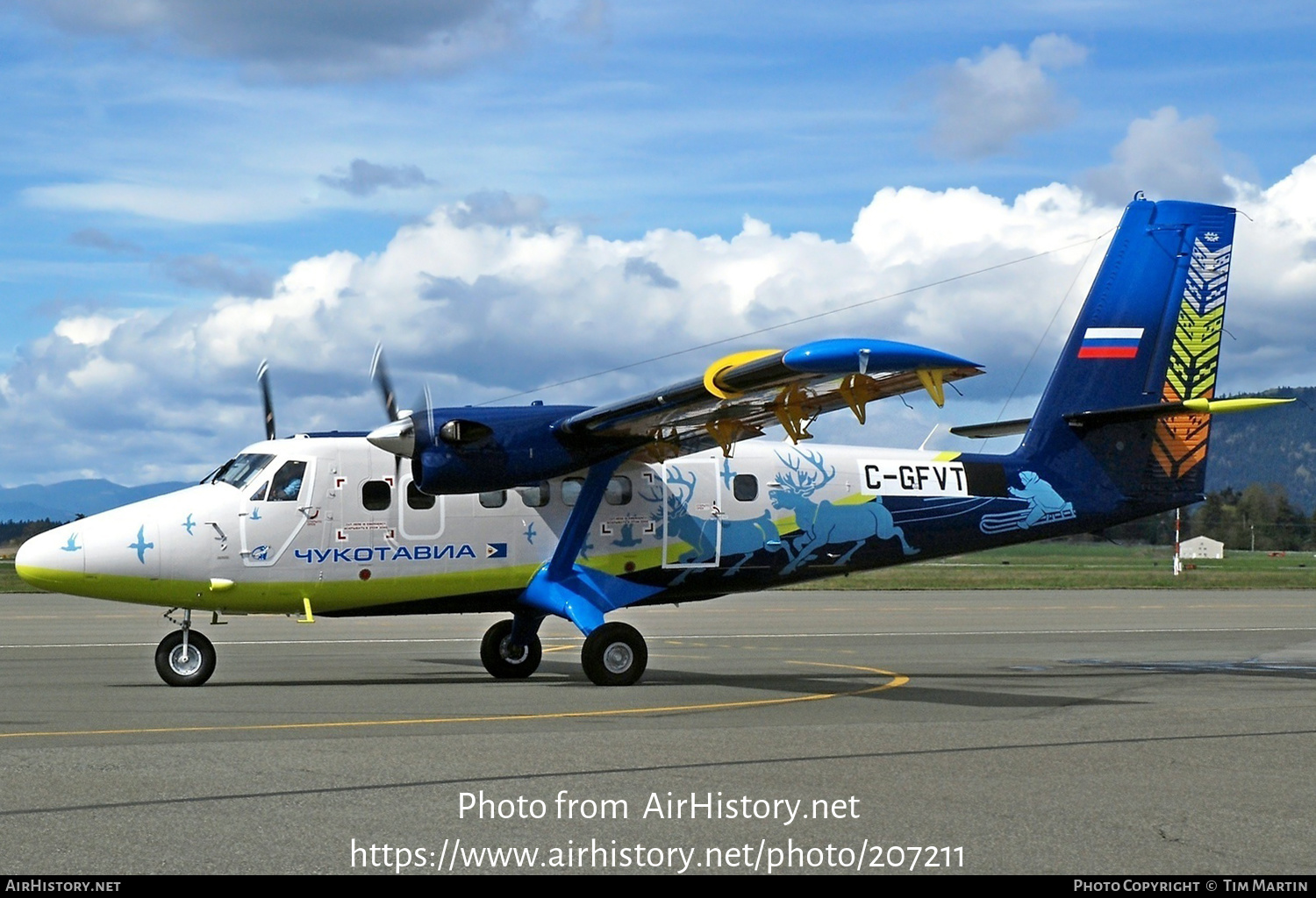 Aircraft Photo of C-GFVT | Viking DHC-6-400 Twin Otter | Chukotavia Air | AirHistory.net #207211