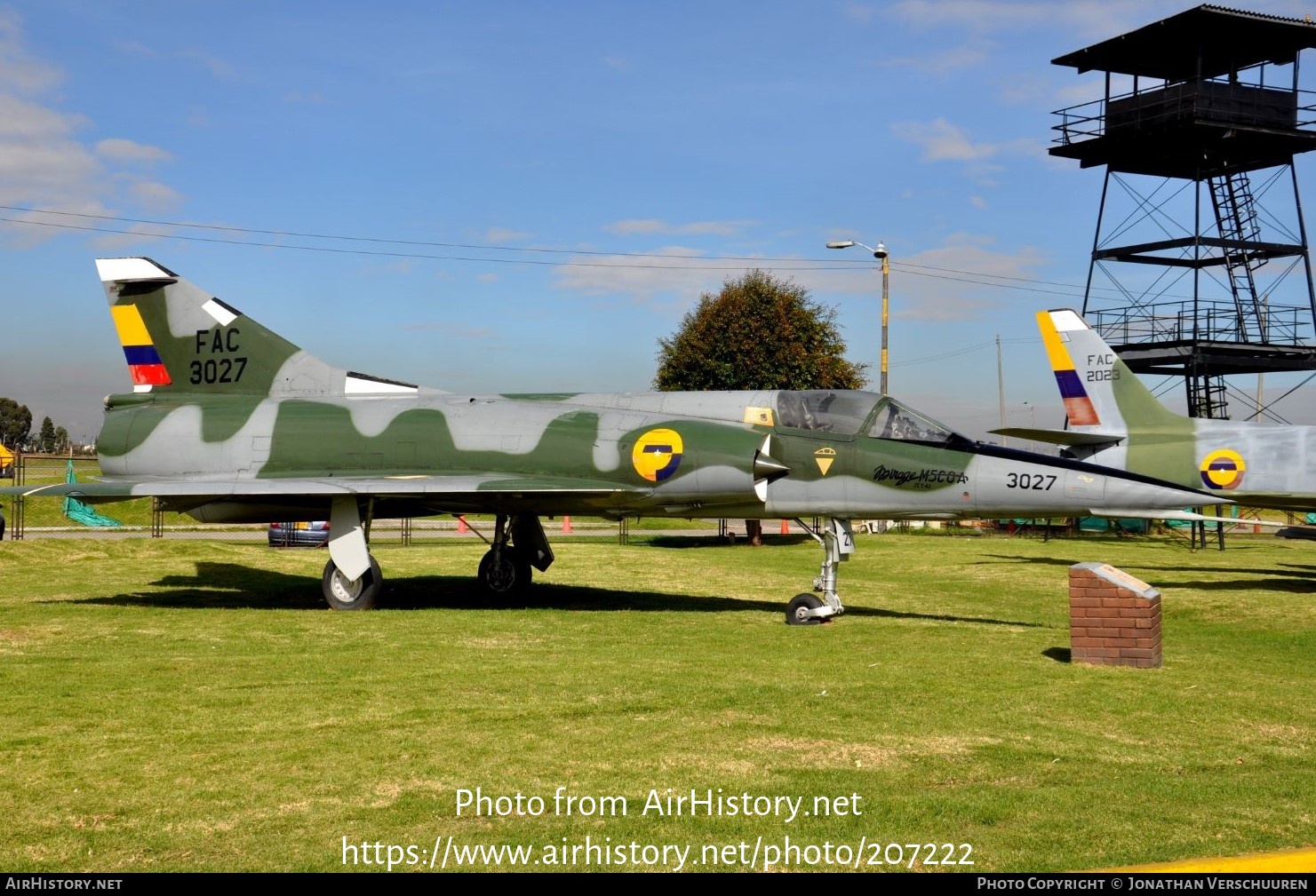 Aircraft Photo of FAC3027 | Dassault Mirage 5COA | Colombia - Air Force | AirHistory.net #207222