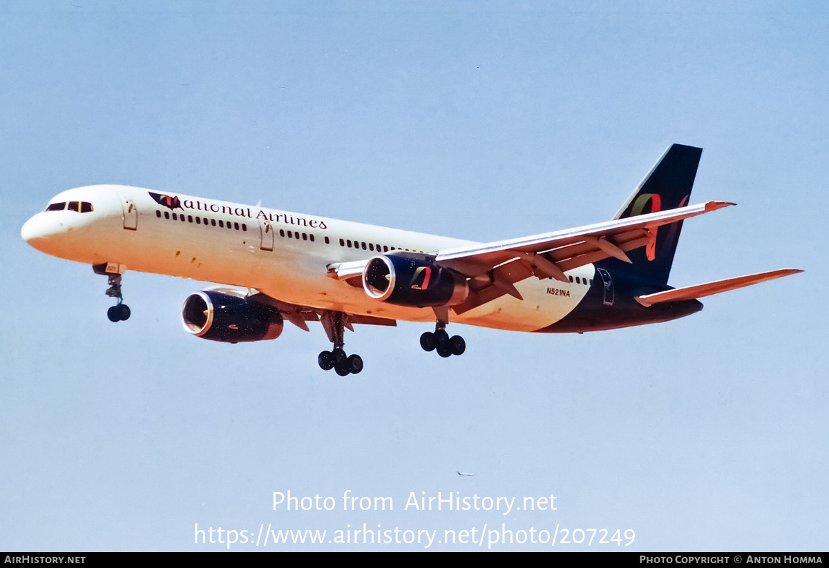 Aircraft Photo of N521NA | Boeing 757-236 | National Airlines | AirHistory.net #207249